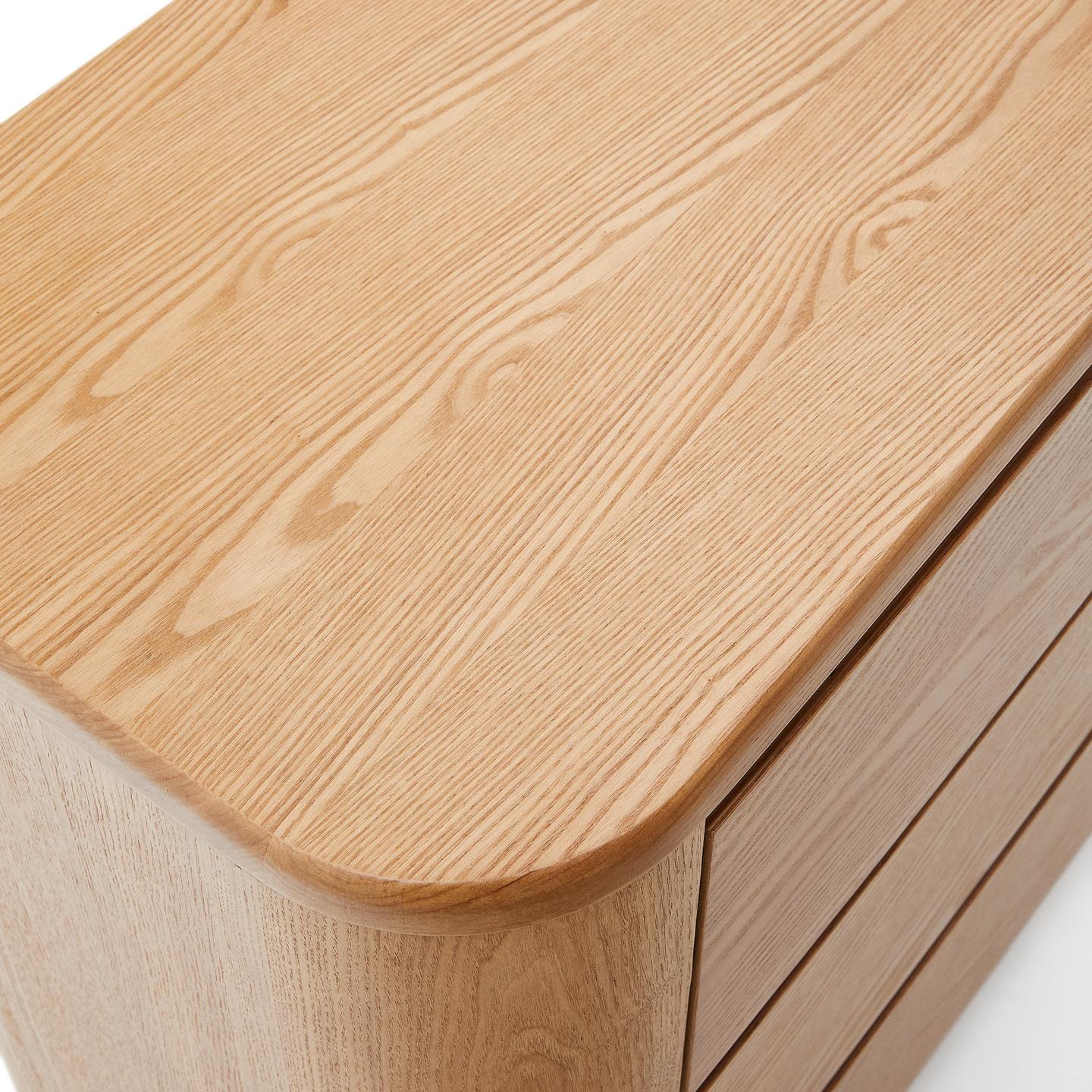 Kave Home Kommode SALAYA 120 x 80 cm Eschefurnier/natur