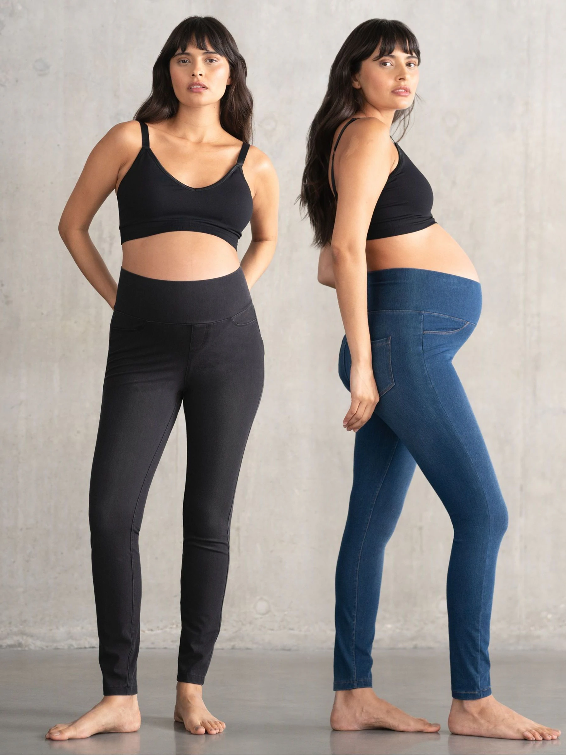 Seraphine 2 Pack Midbump Zwangerschapsjeggings