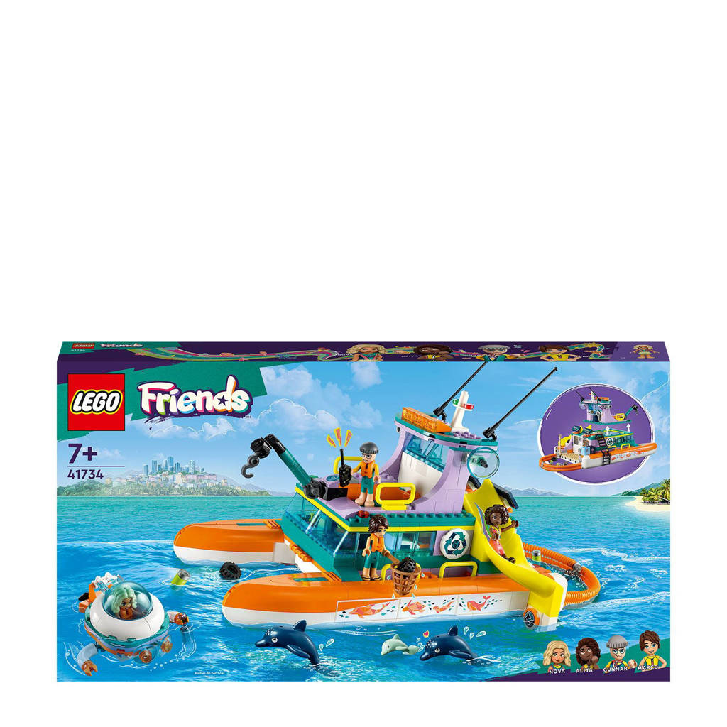 Vrolijk en vele detailsReddingsboot op zee 41734