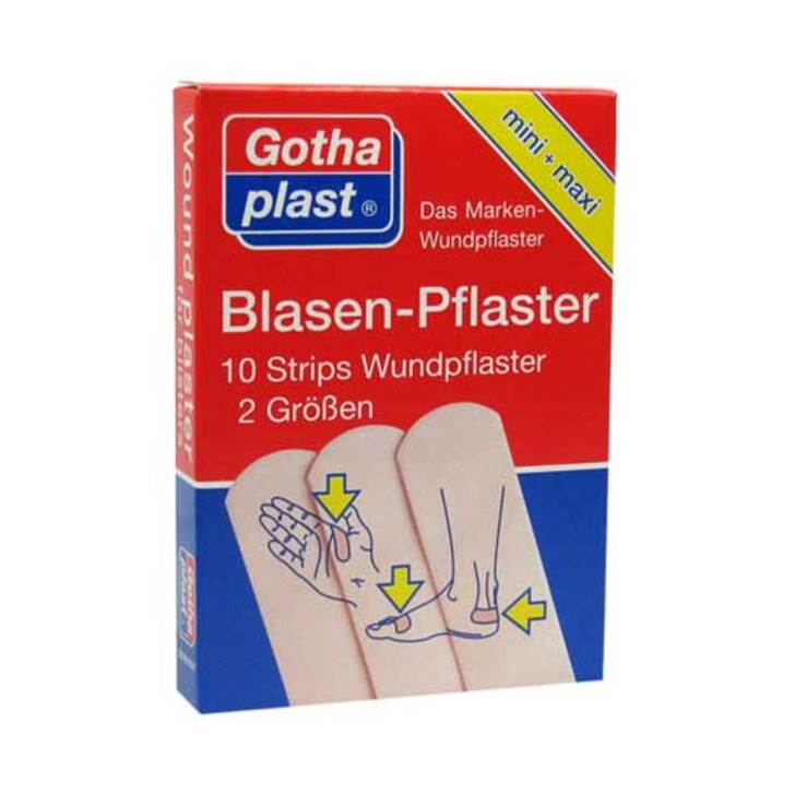 Gothaplast Hautblasenpflaster, 10 St