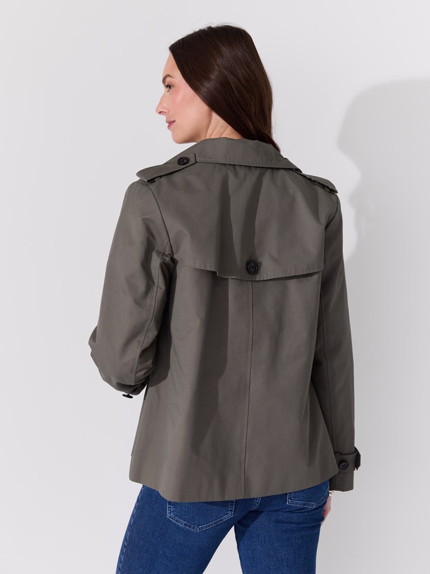 Mila kort trenchcoat R31