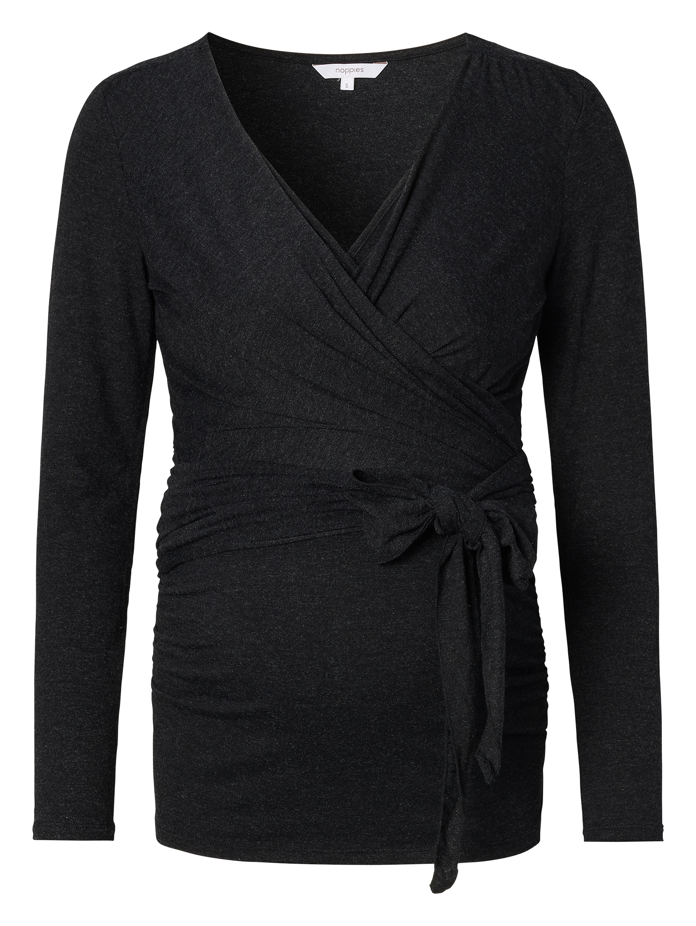 PISTO - T-shirt de grossesse à manches longues| Gris