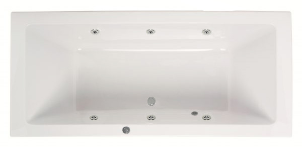 Lambini Designs Cube Bubbelbad 180x80cm 6 hydro jets