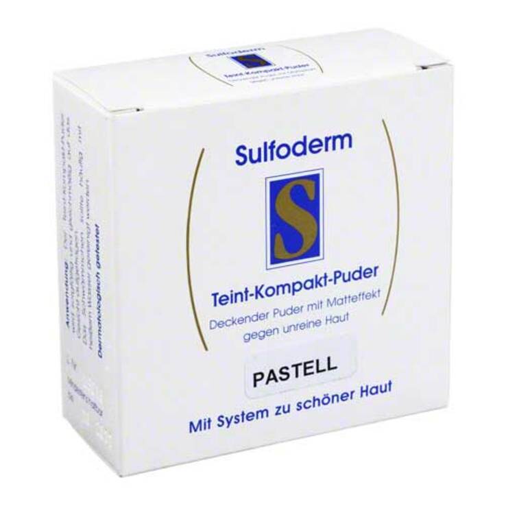 Sulfoderm S Teint Kompakt Puder pastell, 10 g