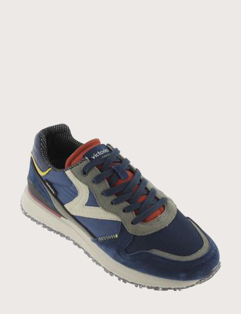VICTORIA BASKETS HOMME RUNNING LEGGERA TECH NYLON MARINE