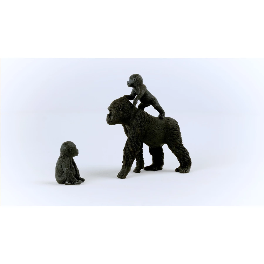 schleich® Flachland Gorilla Familie 42601