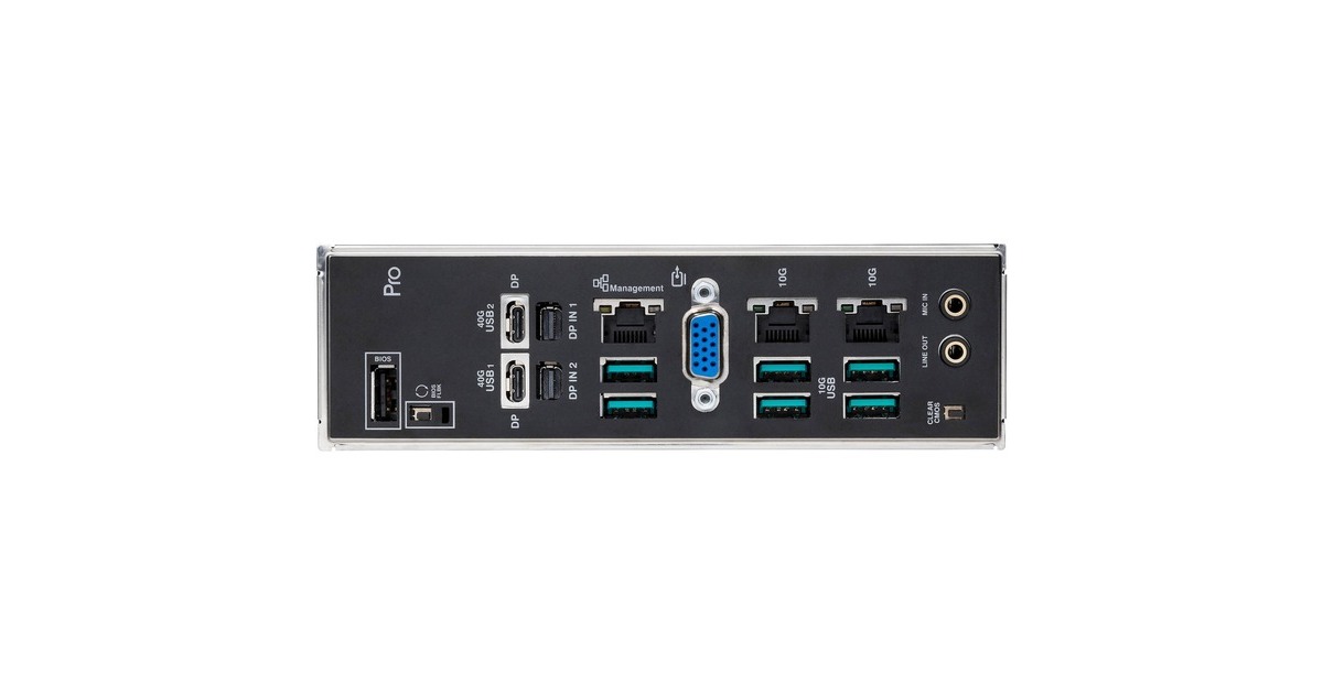 ASUSPRO WS WRX90E-SAGE SE socket sTR5 moederbord  (2x 10Gb-LAN, EEB)