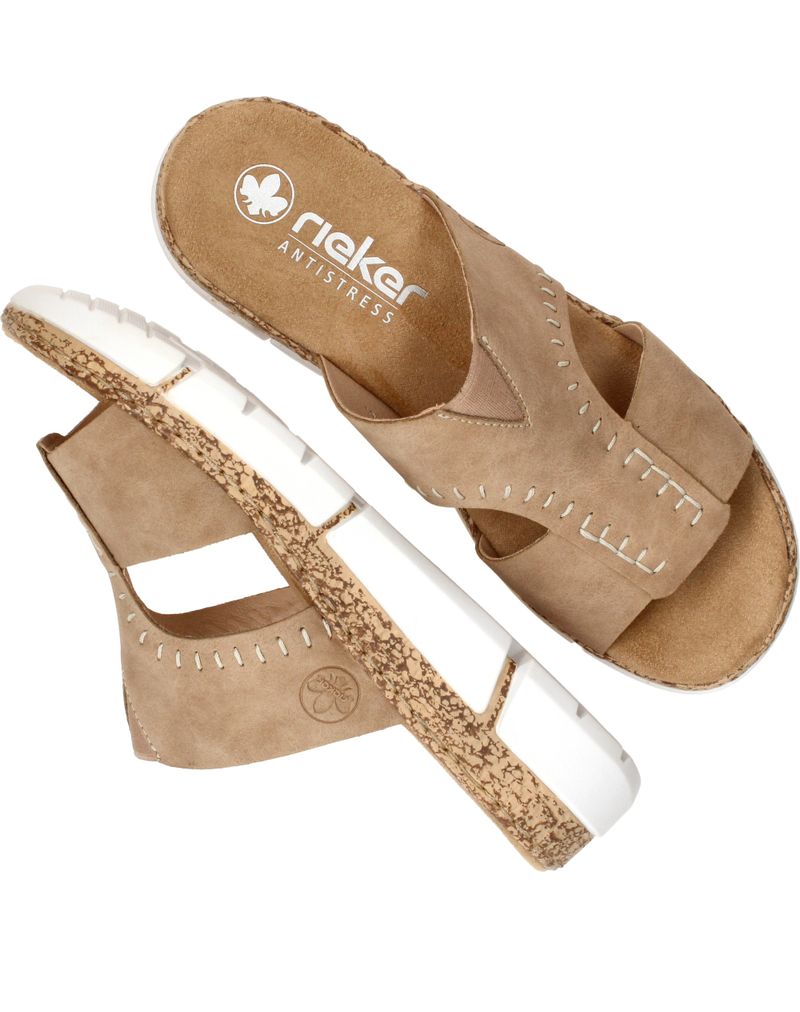 Rieker Slippers Beige Dames