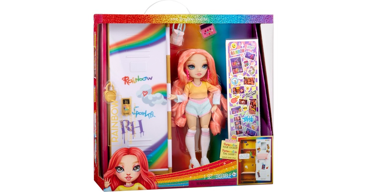 MGA EntertainmentRainbow High - Design locker en Pinkly Paige Pop