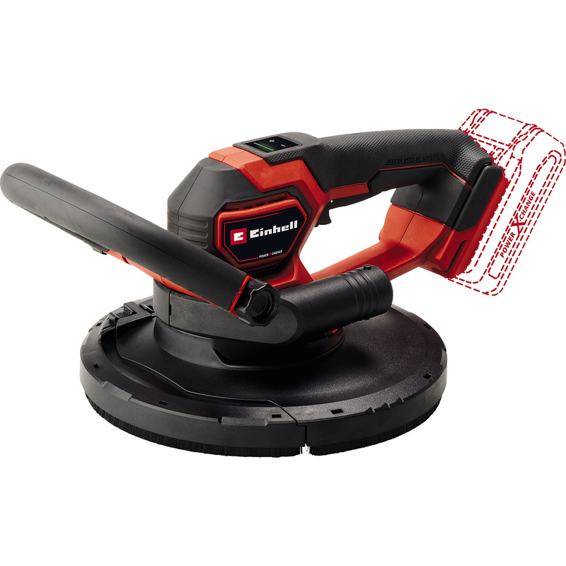 Einhell TP-DWS 18/225 Li BL Solo accu wand-/plafondschuurmachine (body) 18V Li-ion