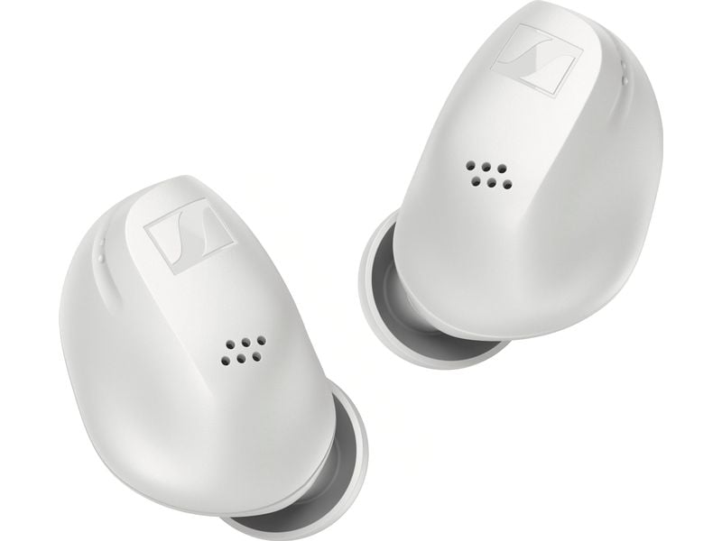 Sennheiser True Wireless In-Ear-Kopfhörer Accentum Weiss Maximaler Tragekomfort, legendärer Sennheiser Sound, hybride ANC-Funktion und bis zu 28 Stunden Akkulaufzeit