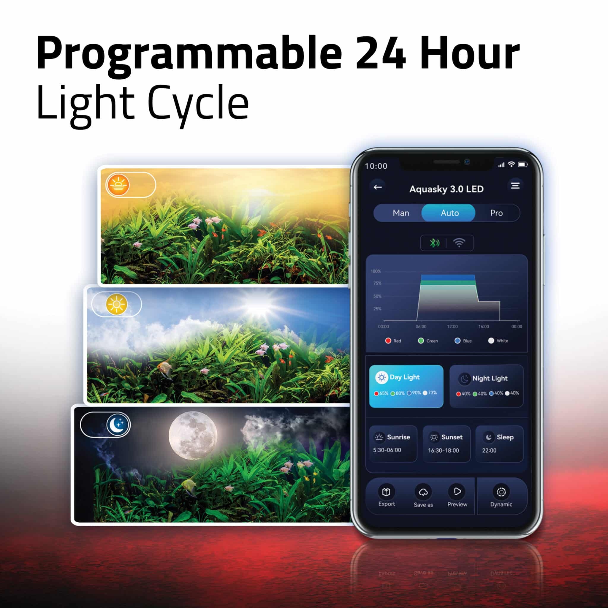 FL AquaSky LED 3.0 12W 38-62,8 cm