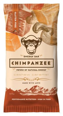 Barre énergétique Chimpanzee Noix de Cajou/Caramel - 55g
