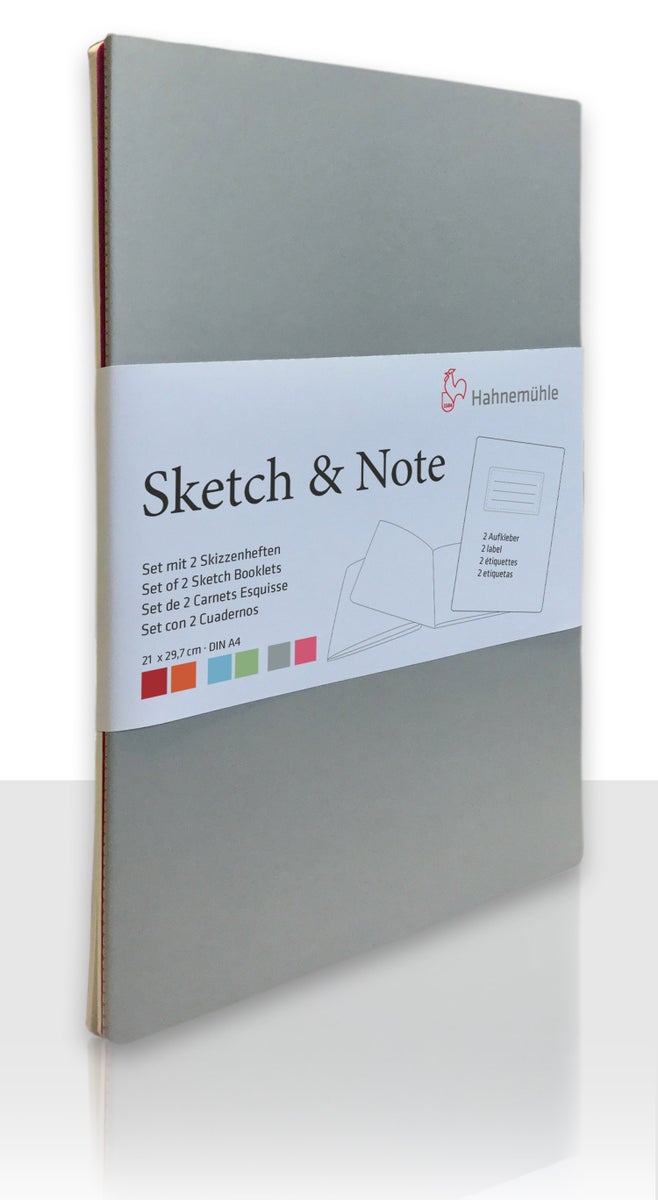 Hahnemühle papier Sketch & Note, DIN A 4, 125 g/m²