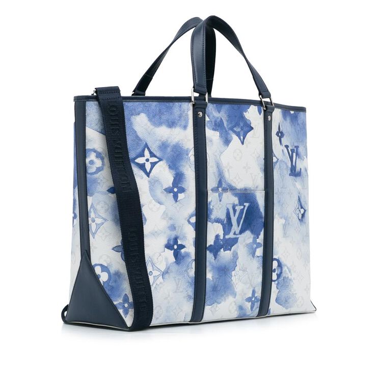 Louis Vuitton Vintage Louis Vuitton Tote Blue