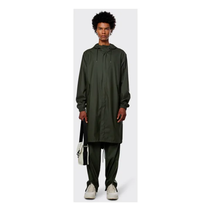 Rains Parka Fishtail Imperméable | Vert kaki