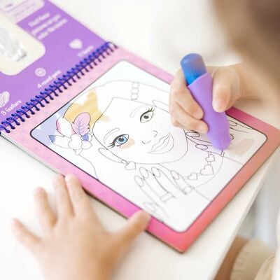 Melissa & Doug Water Wow! Fargeleggingsbok Makeup & Manicure