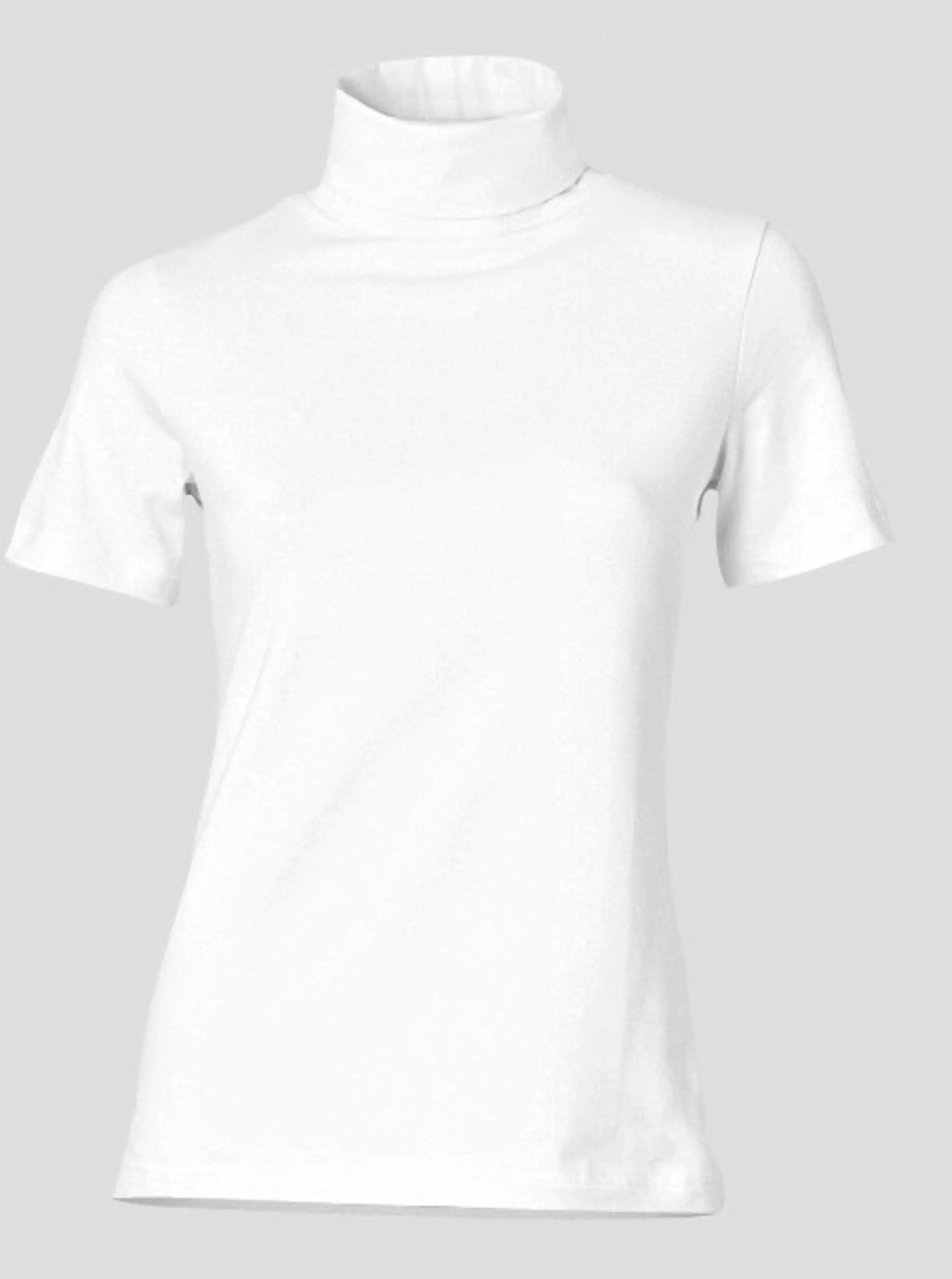 heine Rollkragen-Shirt in weiß