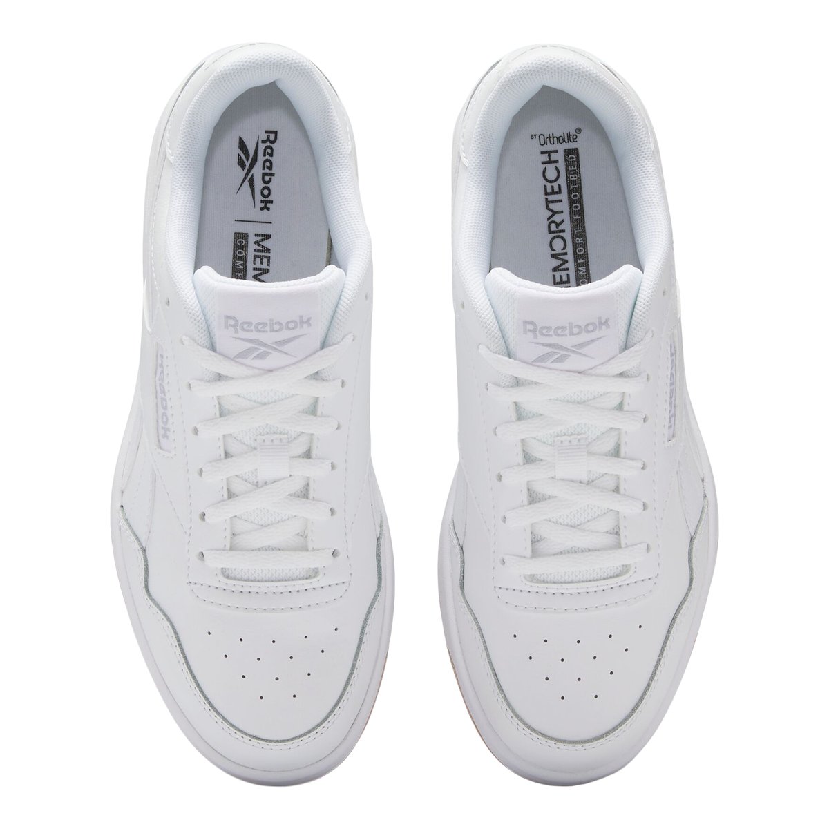 REEBOK-Court_adv-Baskets - Talon plat - Blanc Ouvert
