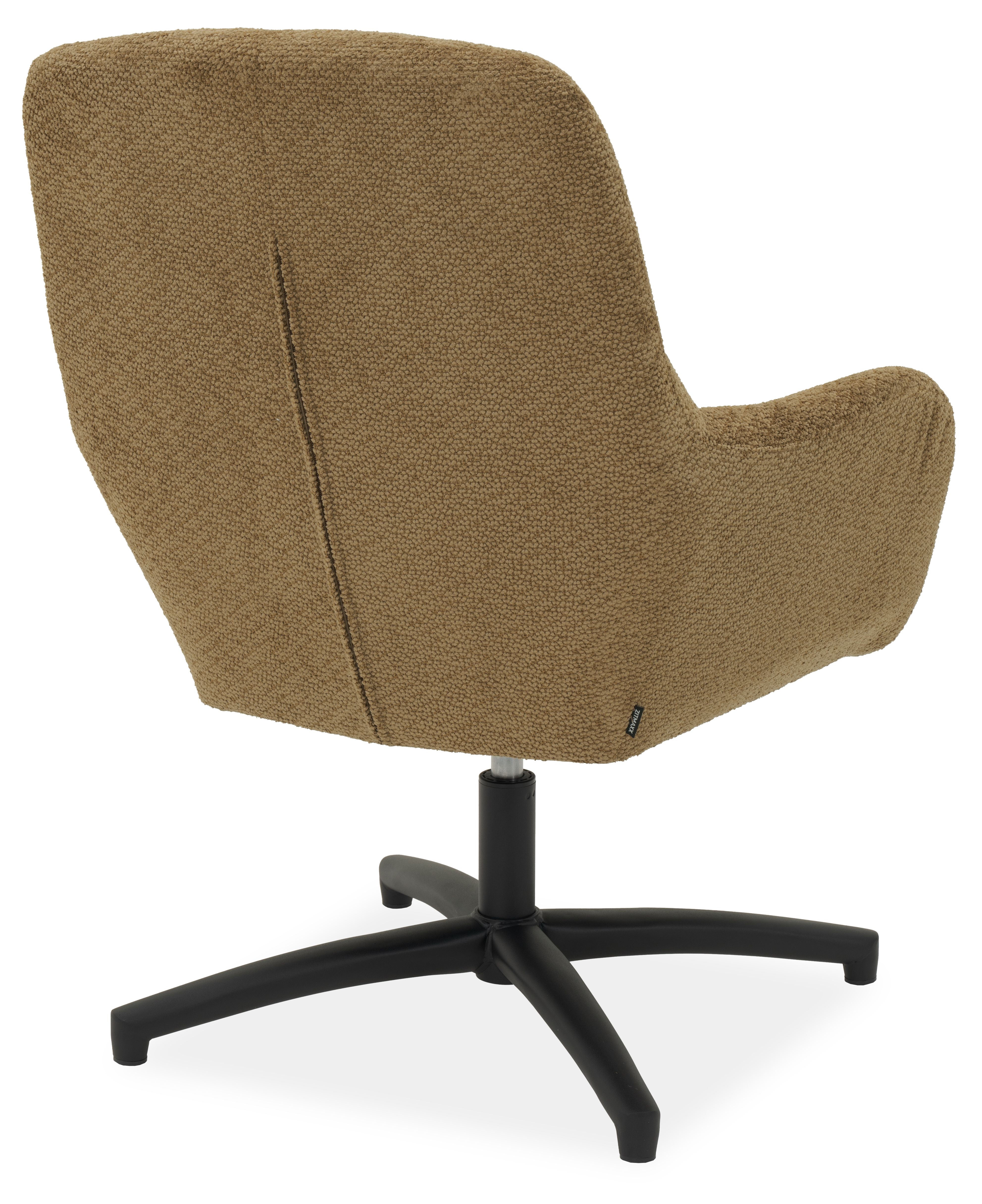 Draaifauteuil Egon 41 Mustard Arnar B68 x D73 x H90 cm