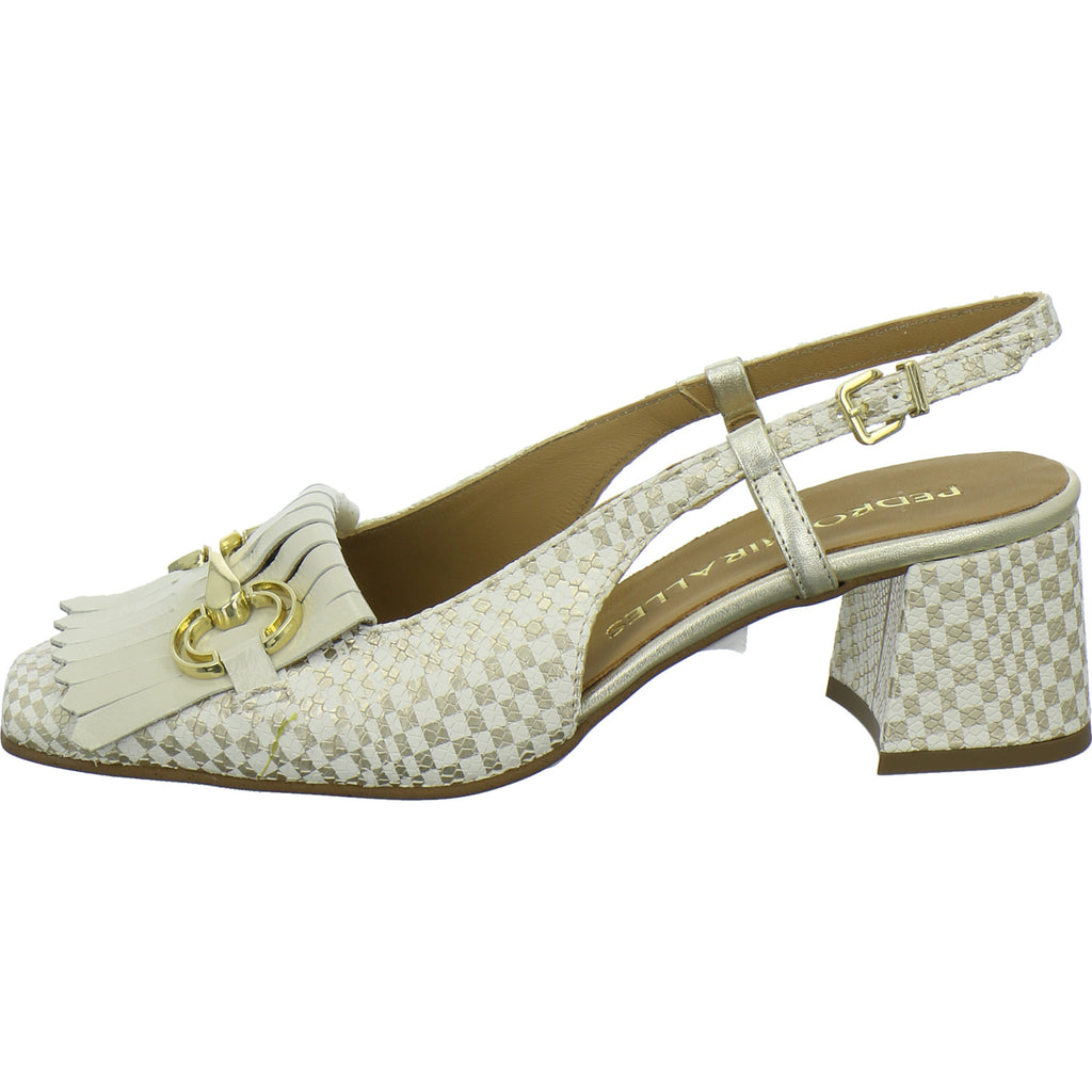 Pedro Miralles Sling Damen offwhite