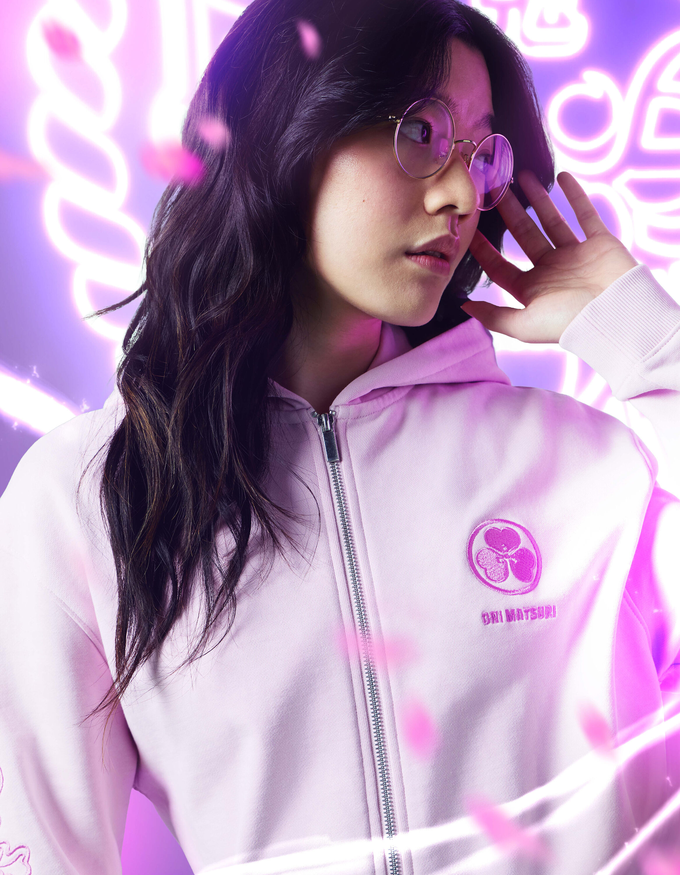 ONI by Louis San - Sweat femme rose