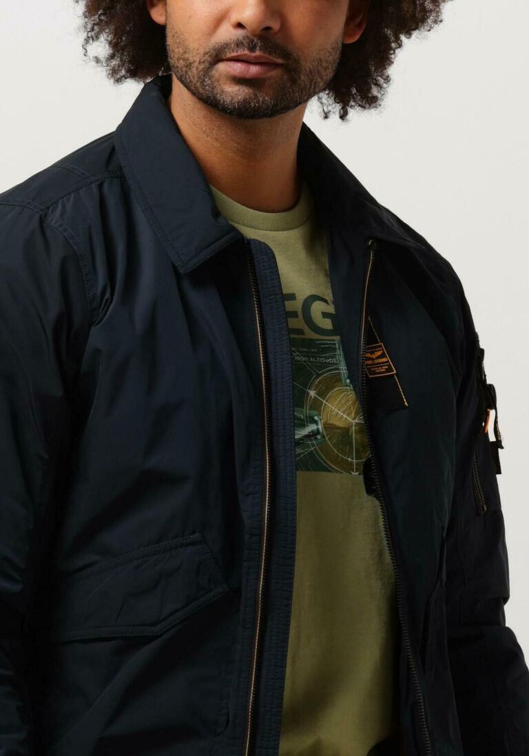 PME LEGEND blauwe pme legend jack bomber jacket glazer flighter