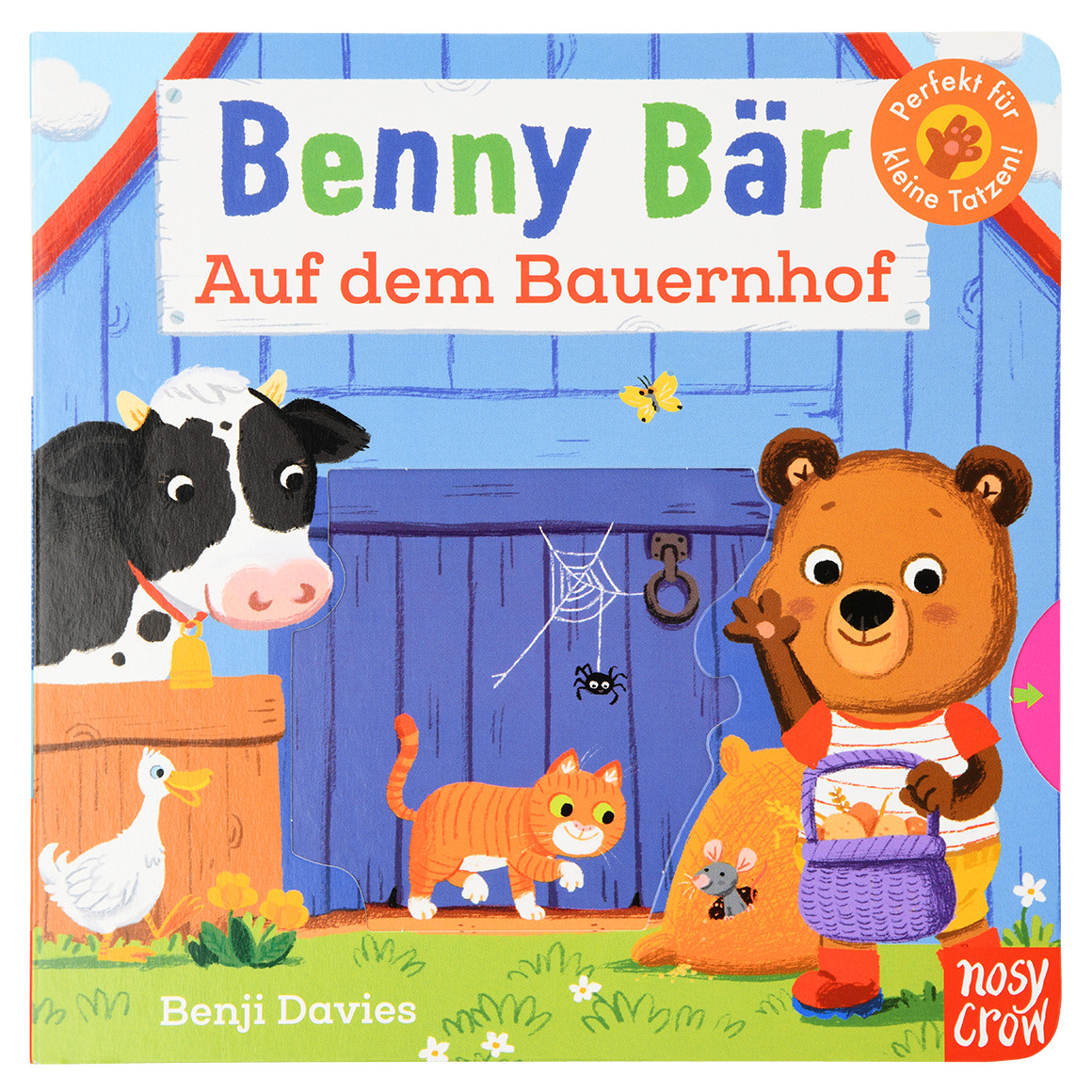 Topomini Buch Benny Bär auf dem Bauernhof grün