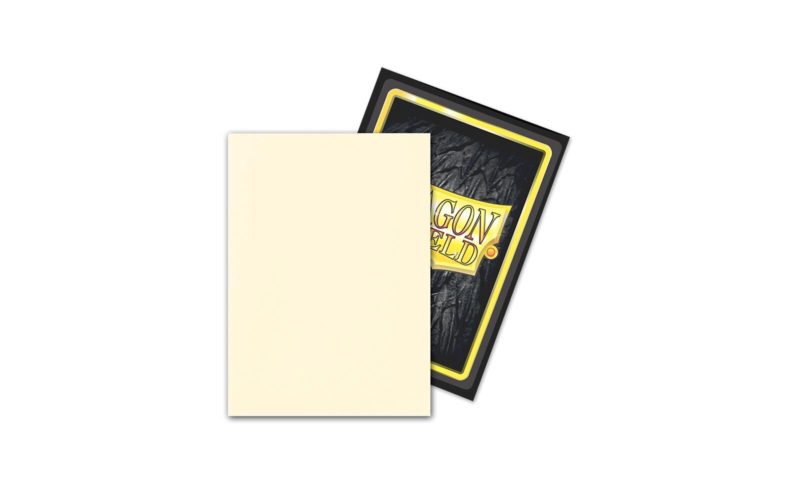 Kartenhülle Dual Matte: Valor Standardgrösse Beige 100Deckbox mit 100 Kartenhüllen im Format 63 x 88 mm