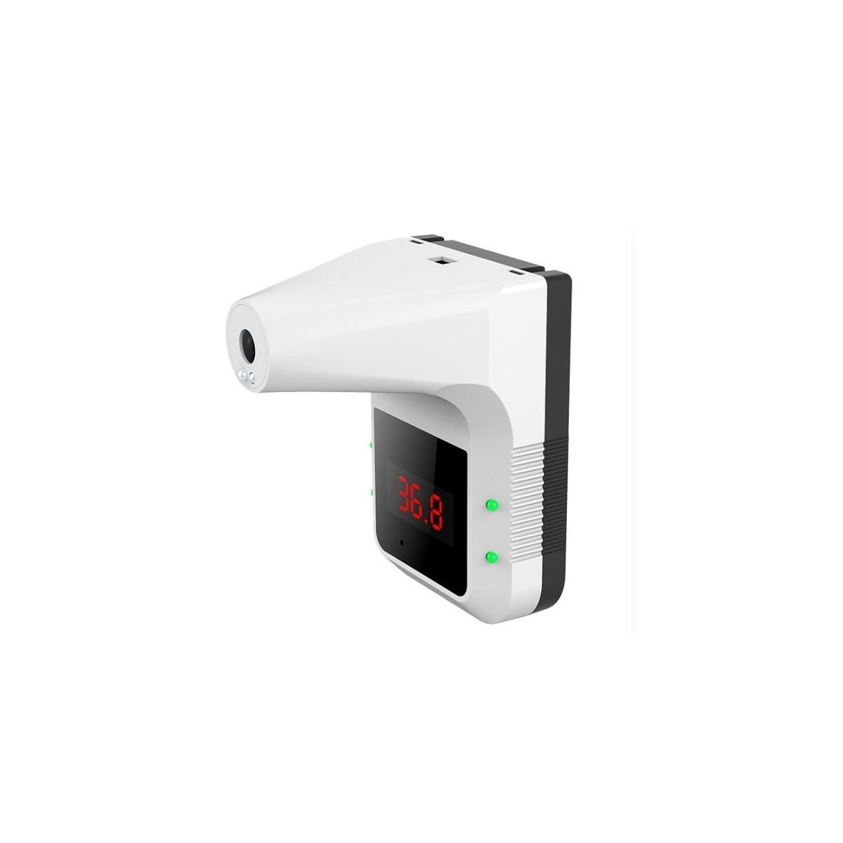 Veggmontert termometer med IR-teknologi, ideelt for kontorer