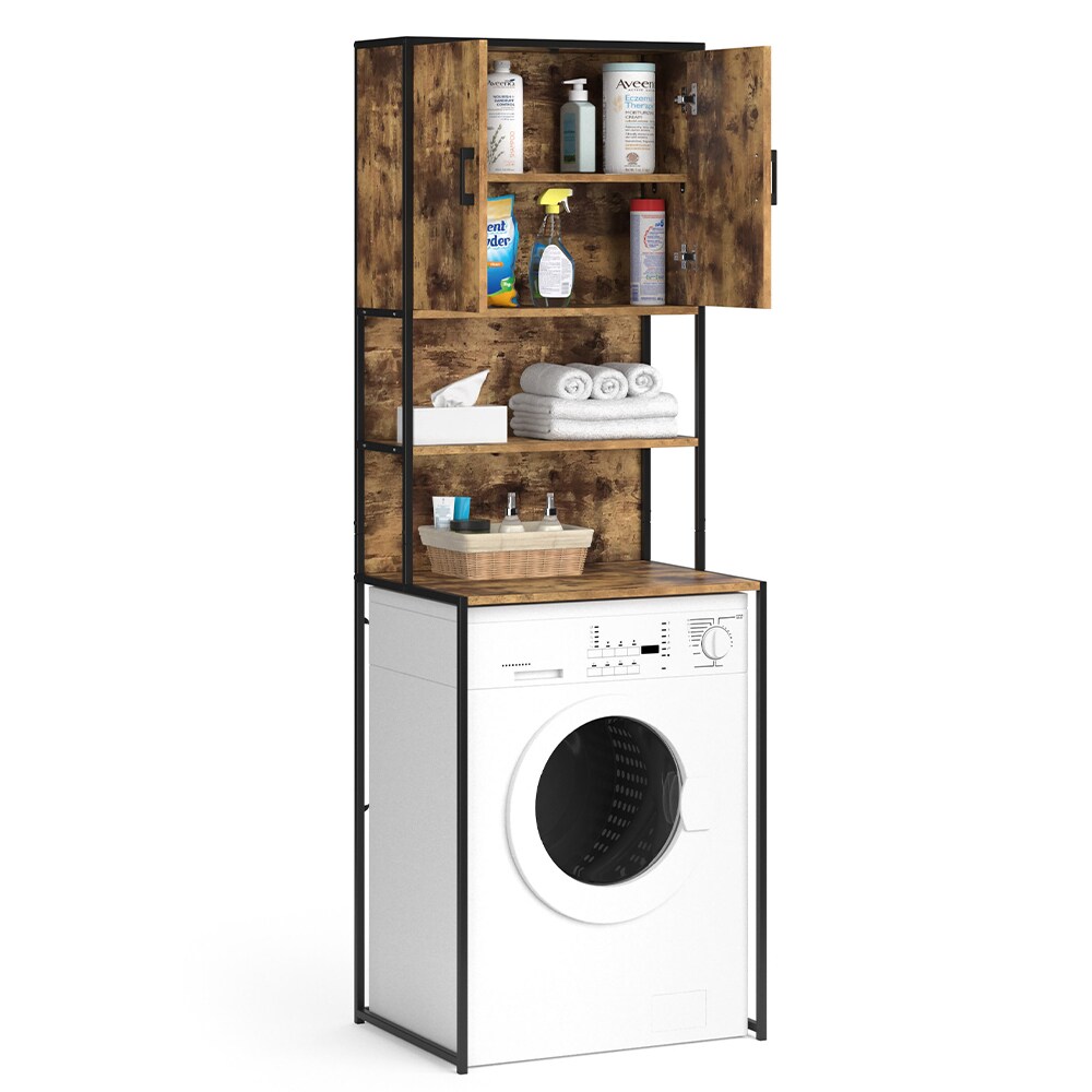 Vicco Waschmaschinenschrank Badschrank Hochschrank Fyrk Waschmaschinenregal