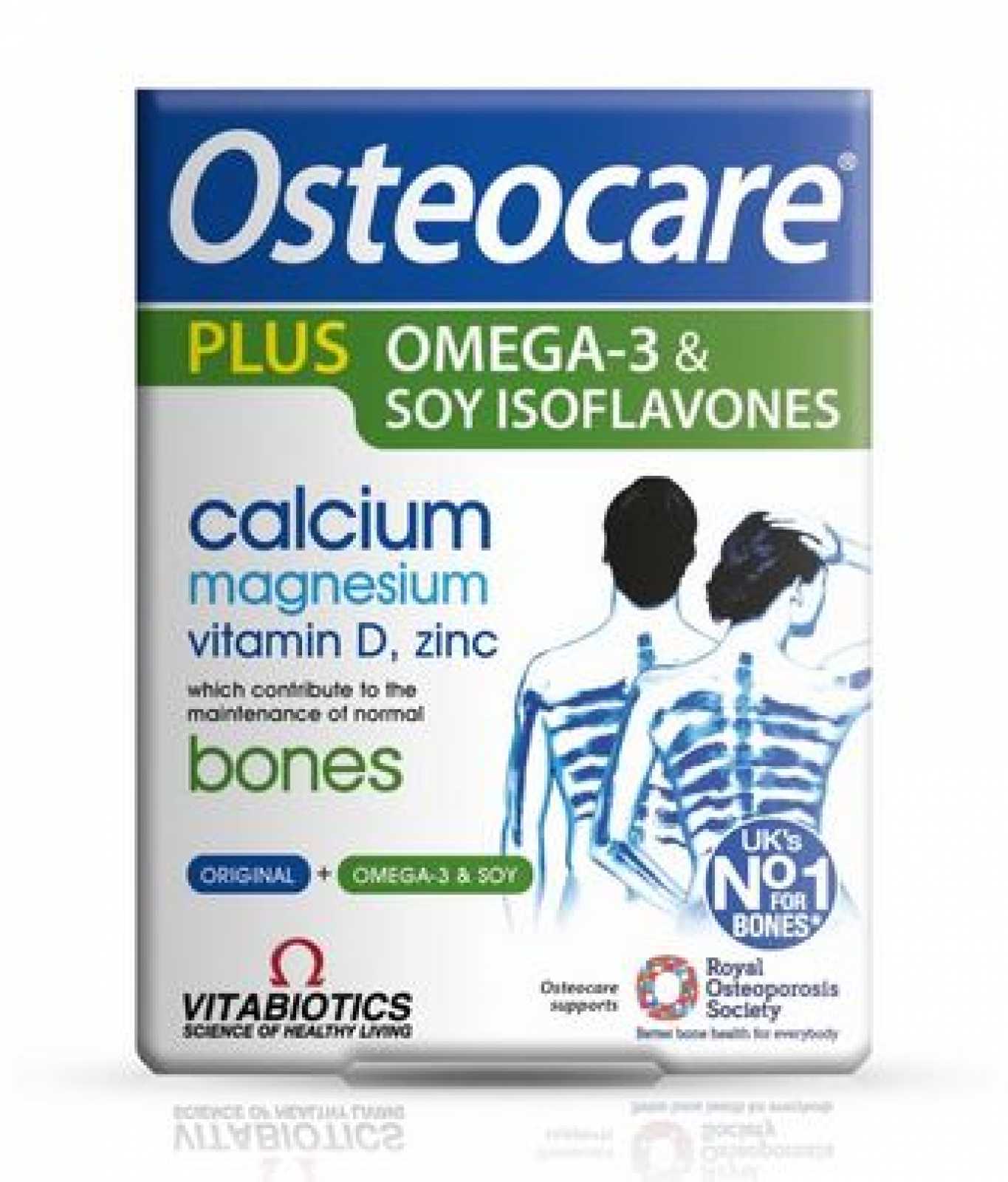 Vitabiotics Osteocare Plus Dual Pack 56 comprimidos + 28 cápsulas