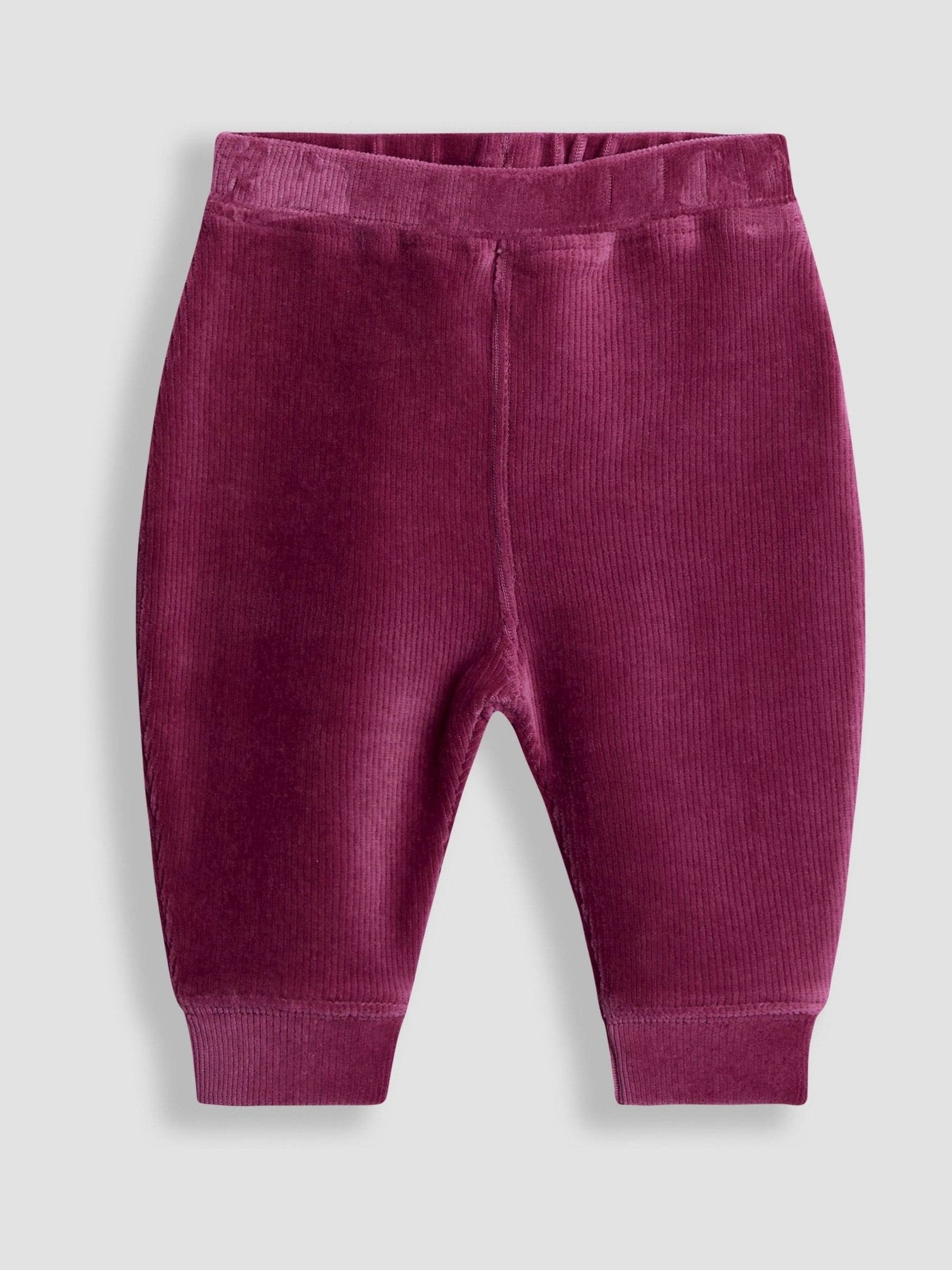 JoJo Maman Bébé Appliqué Sweatshirt & Velour Legging Set