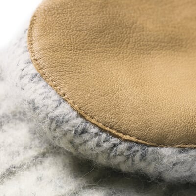 Schladminger Walkfausthandschuh, Graumelange