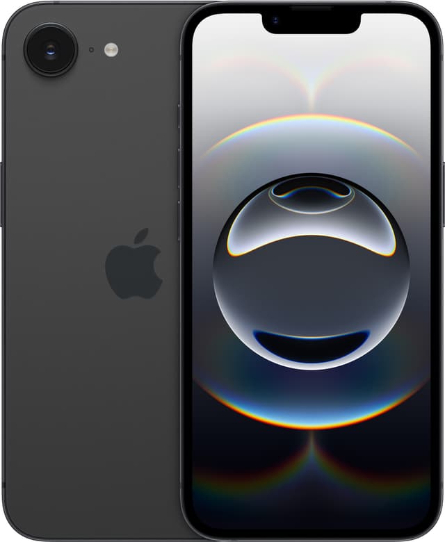 iPhone 16e smartphone 512GB (Sort)