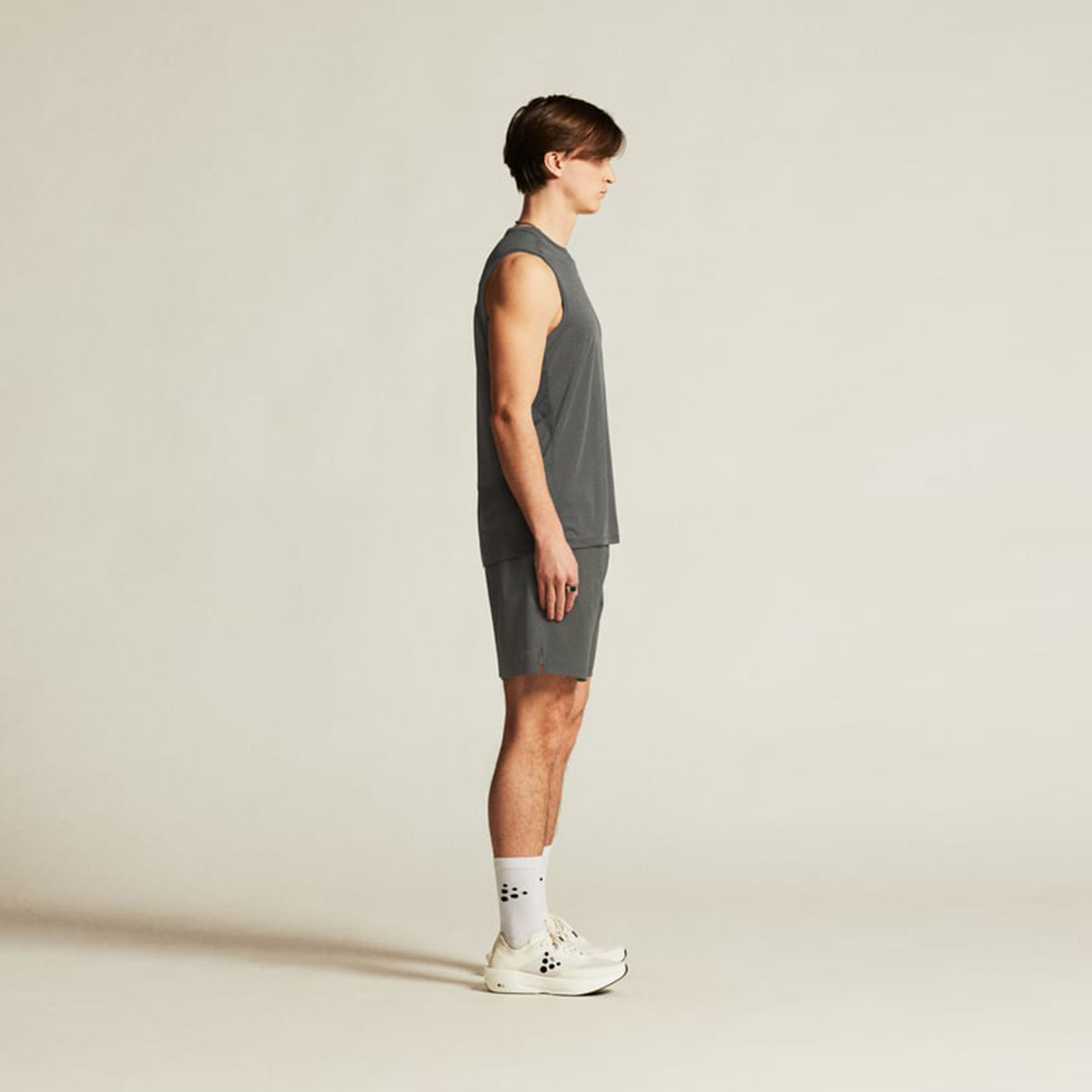 Craft ADV Essence 2in1 Short 2 Short De Running Hommes - Gris