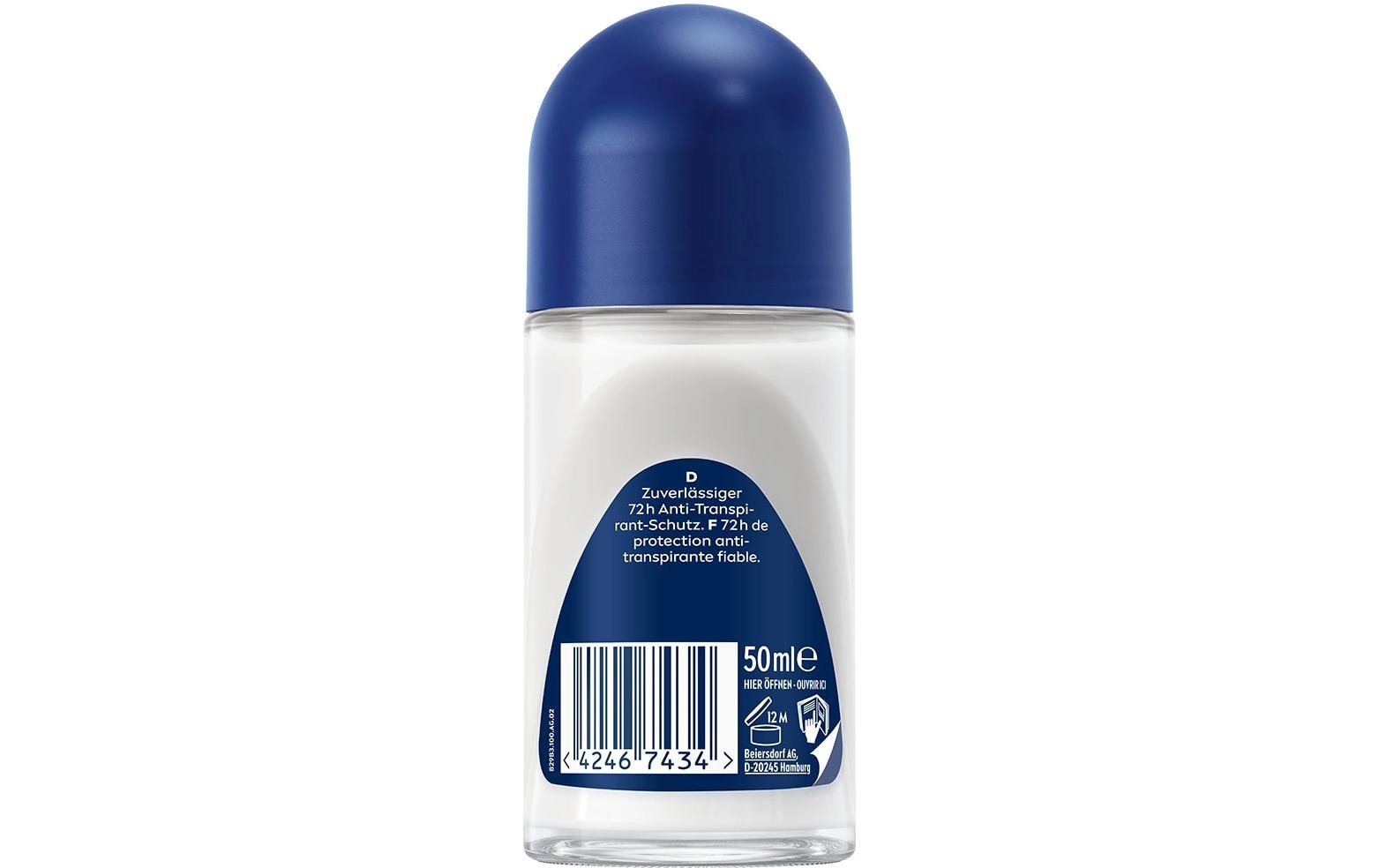 Deo Roll-on On Derma Control Sensitive 50 mlDeo bietet zuverlässigen Schutz und Pflege für empfindliche Achselhaut