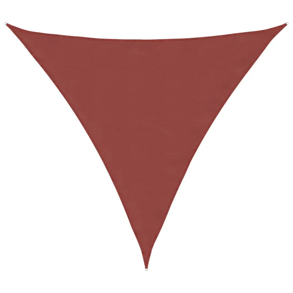 vidaXL - Zonnezeil - Bruin - 5 x 5 x 5 m