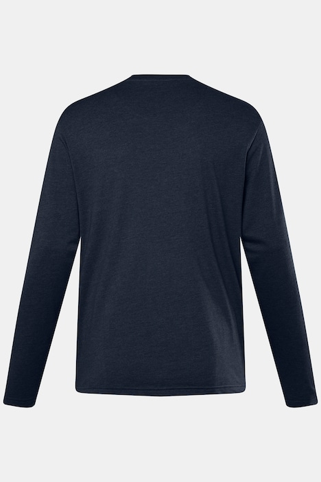 Men+ Langarmshirt, Basic, Rundhals, bis 8 XL