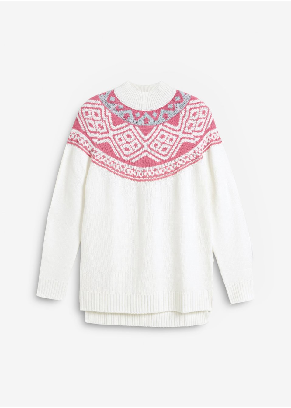 Pull norvégien avec fentes latérales