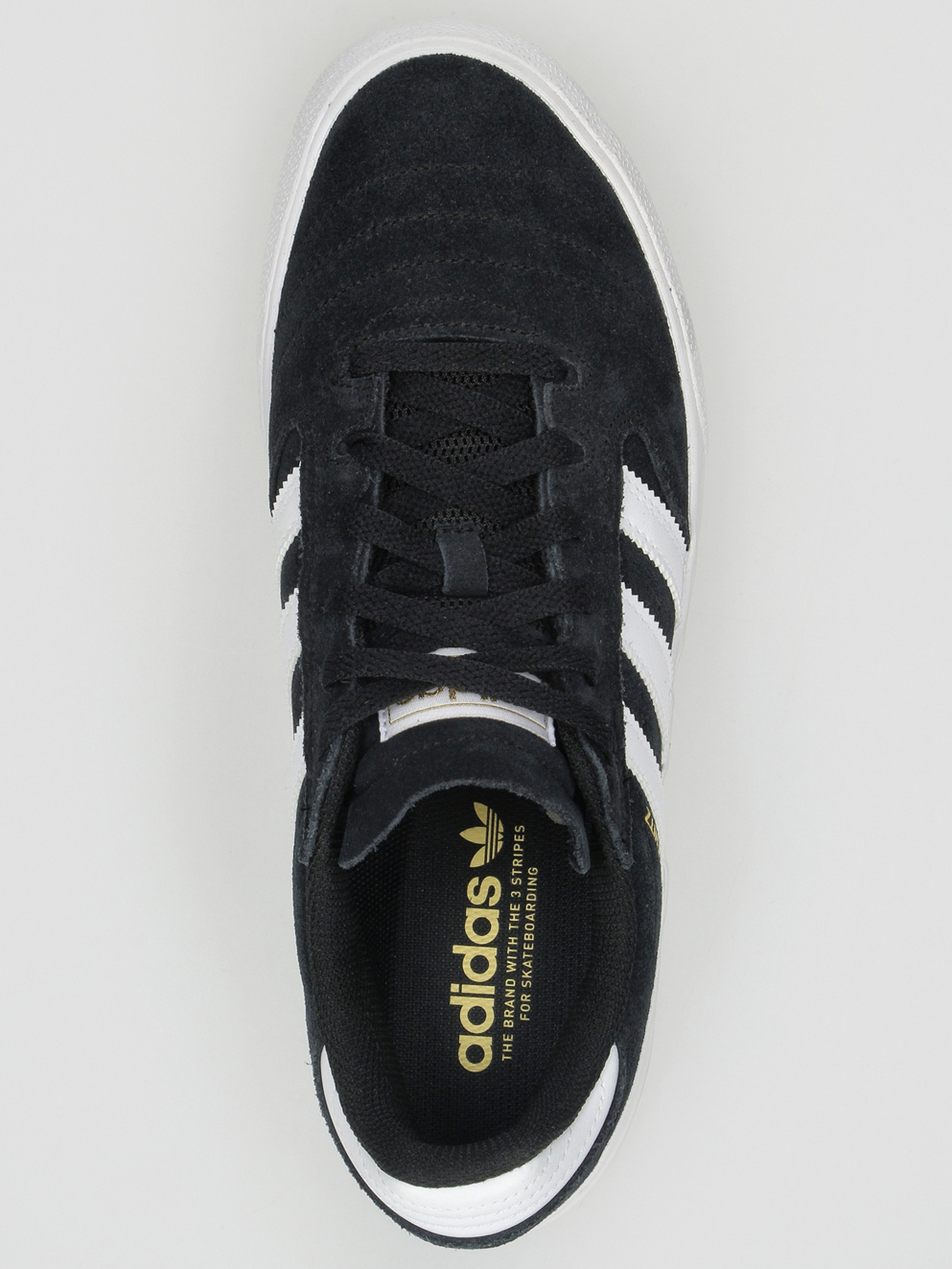 adidas Skateboarding Busenitz Vulc II Skate Shoes cblack/ftwwht/gum4