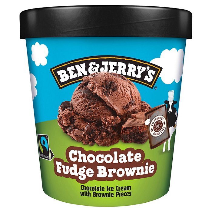 BEN & JERRY´S Chocolate Fudge Brownie 465 ml