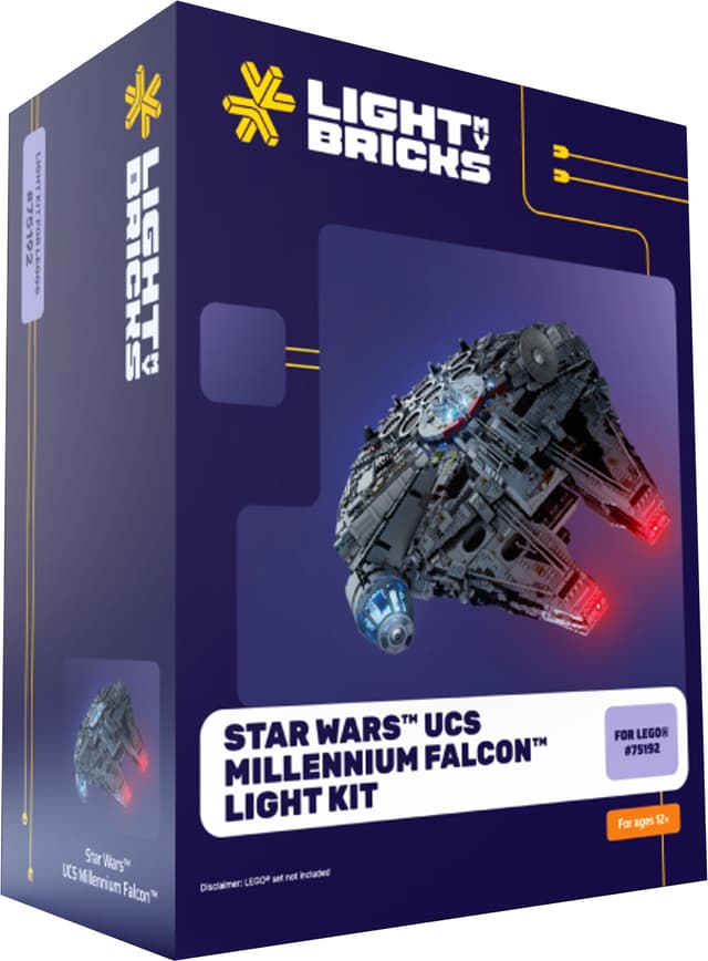 Light My Bricks™ Star Wars UCS Millennium Falcon lyssæt