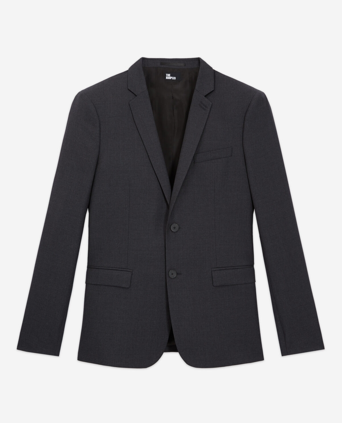 Veste de costume en laine grise