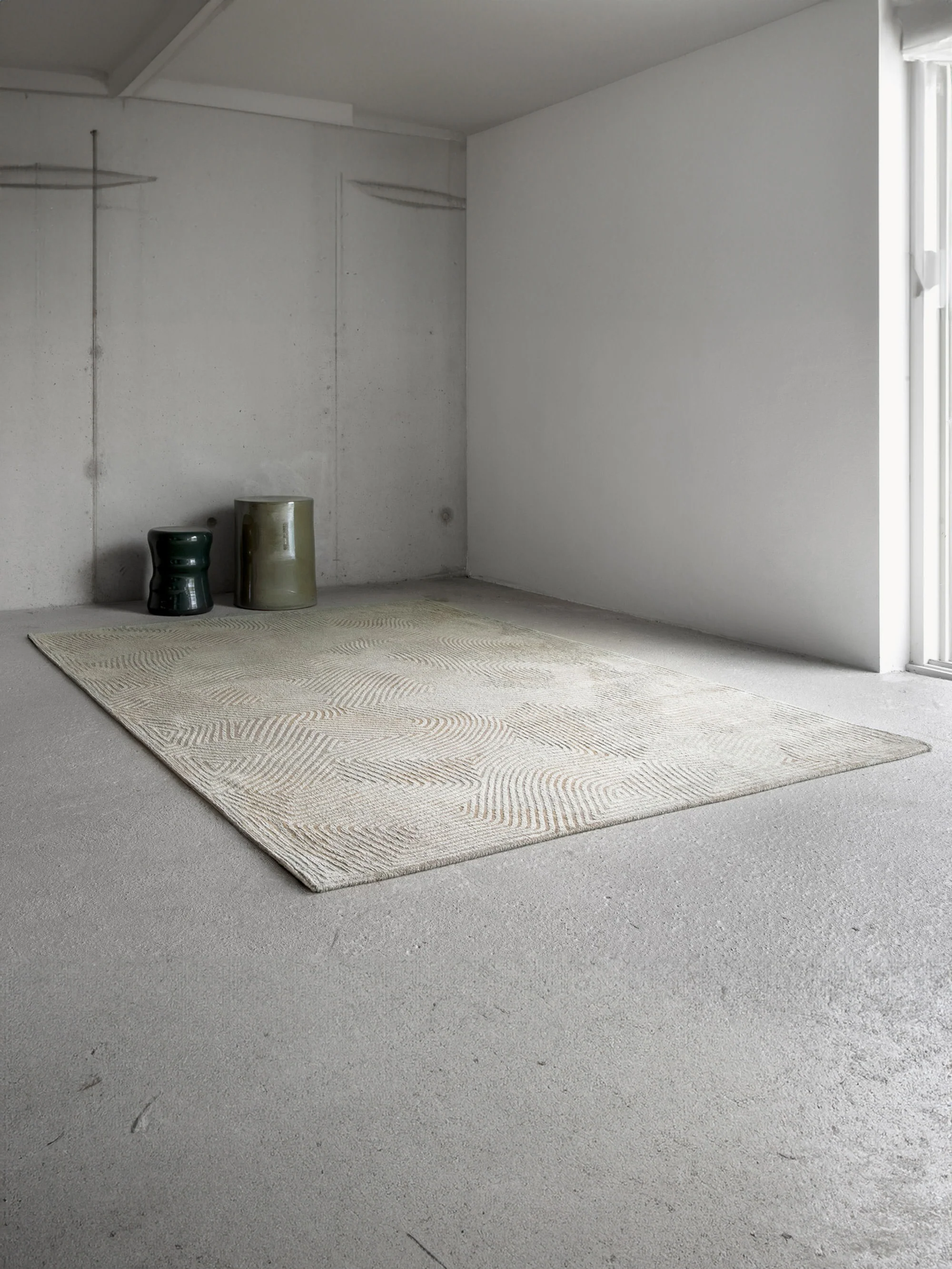 Wasbaar jacquard in- & outdoor vloerkleed Coral