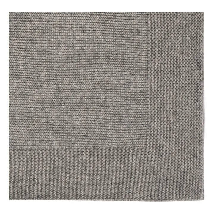 Bonpoint Couverture Cachemire | Gris chiné