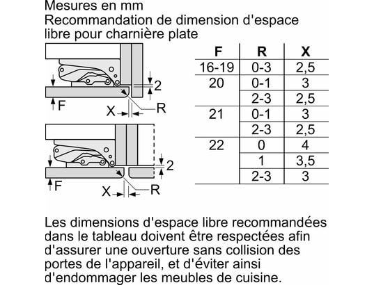 BOSCH - Réfrigérateur congélateur bas KIN86ADB0, Série 6, Congélateur NoFrost