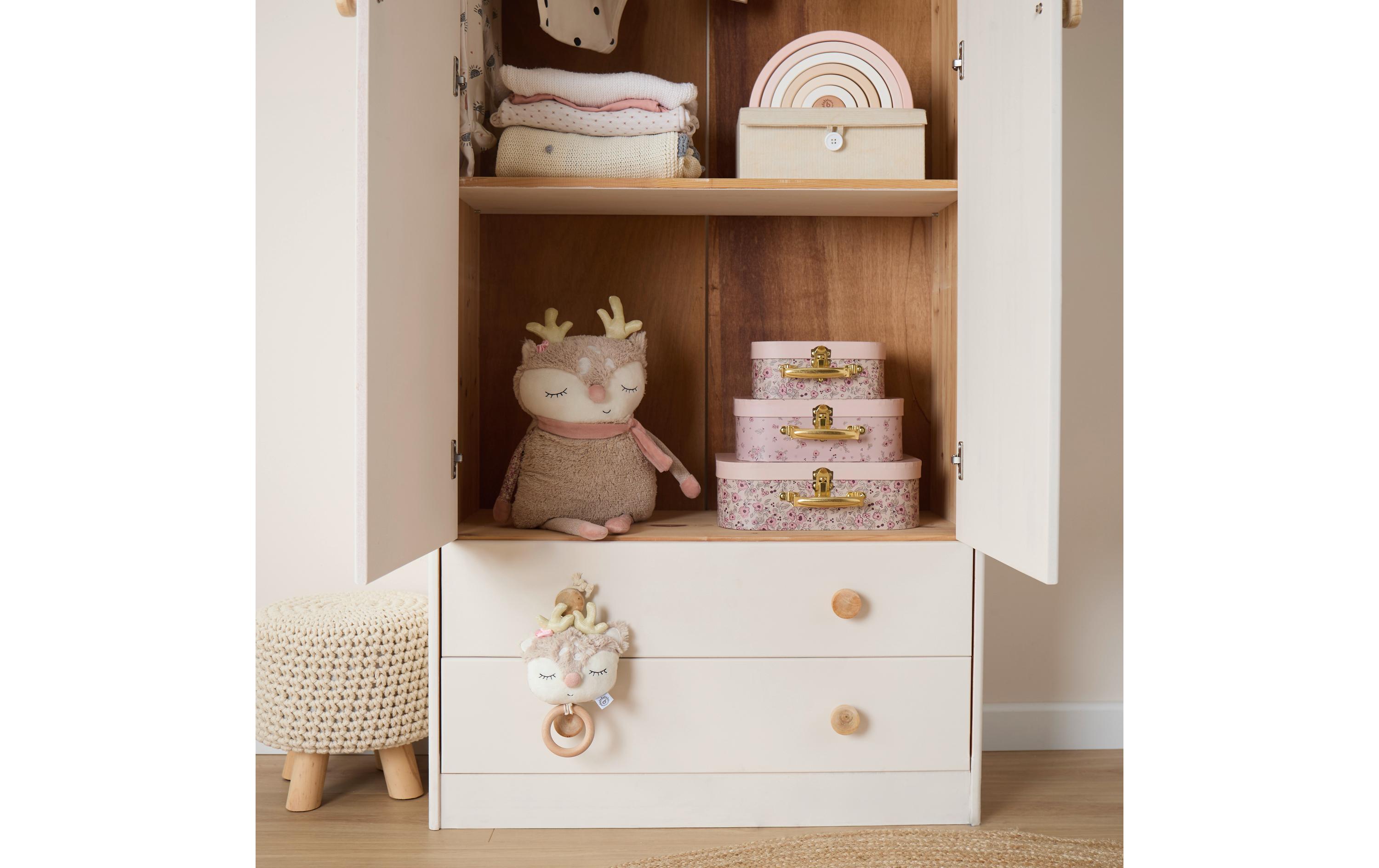 Spielzeugkoffer Ella dreamy flowers 3er SetKofferset zum Aufbewahren von Spielzeugen