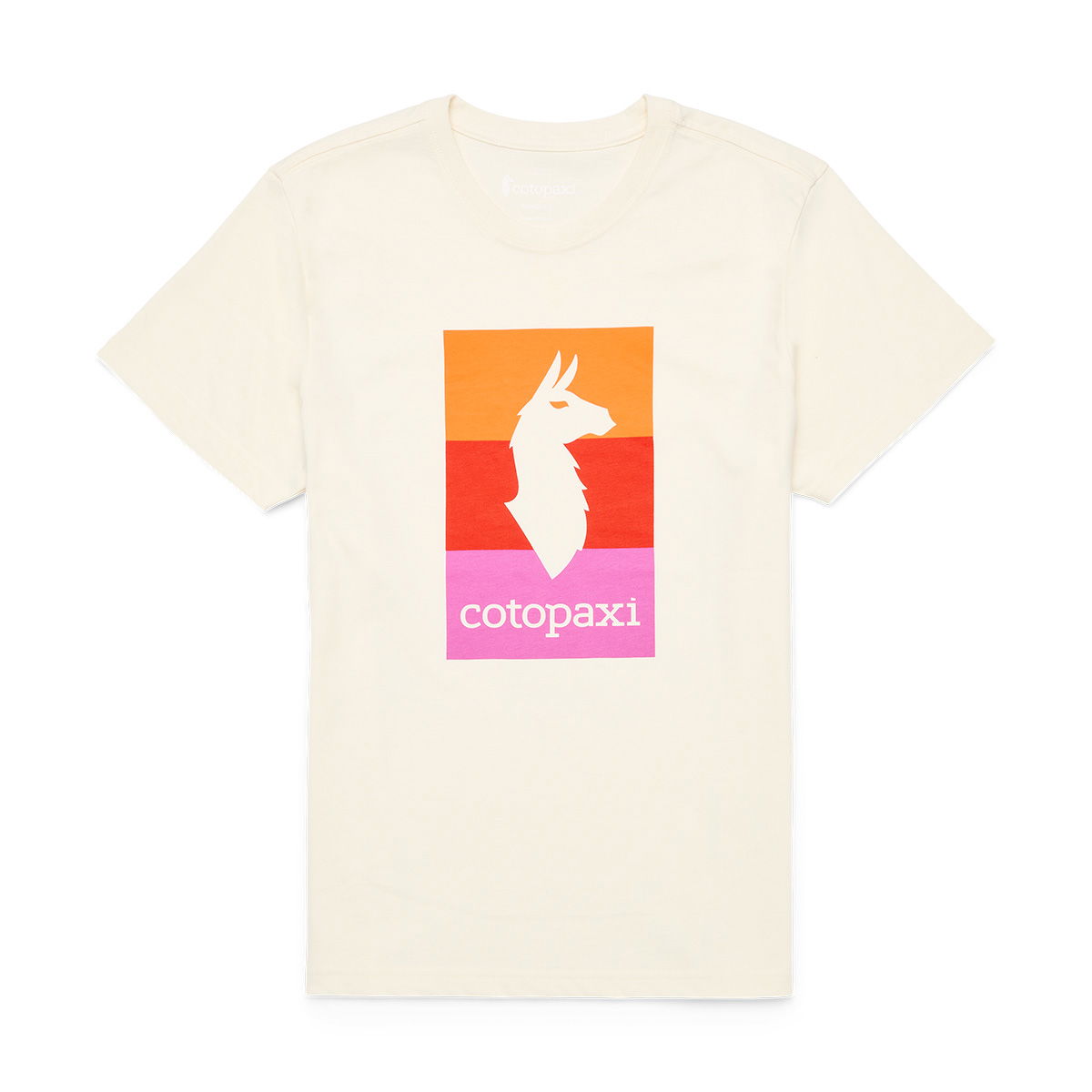 Cotopaxi Llama Block T-shirt, dame (Bone)
