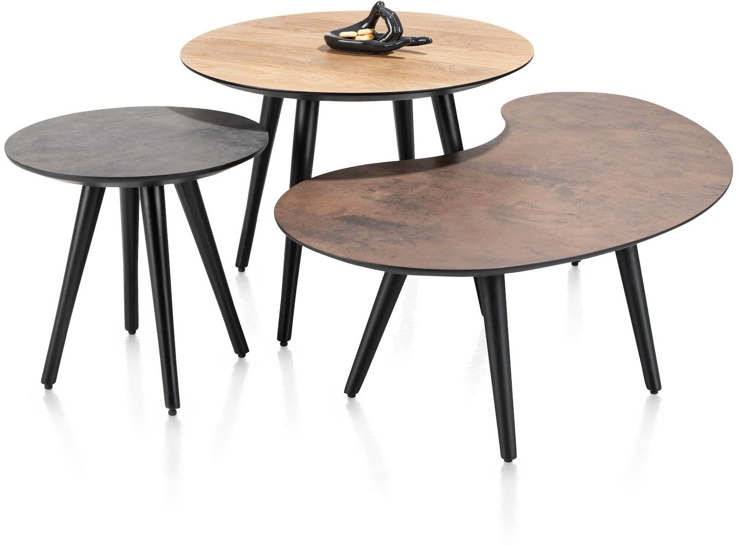 Henders en Hazel   Maze Rond M Salontafel
